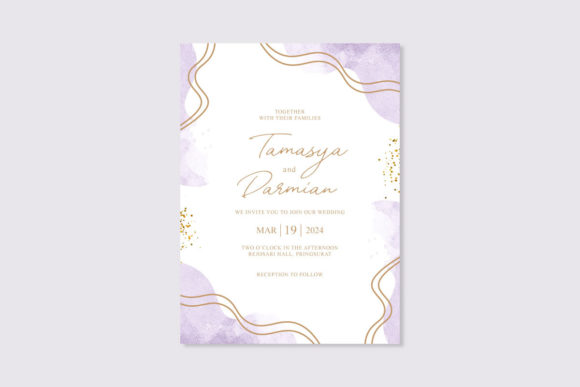 Download Watercolor Splash for Wedding Template - Premium Bundle